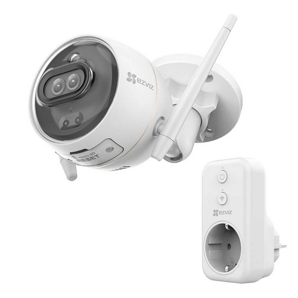 EZVIZ C3X Überwachungskamera Full HD 1080p WLAN Dual-Objektiv