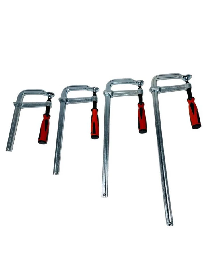VaGo-Tools Schraubzwinge 8-tlg. Ganzstahl 200/300/400/500 x 120 mm je 2 Stück