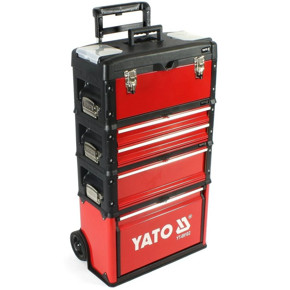 Yato Werkzeug-Trolley mit 4 Modulen YT-09102 + YT-09107