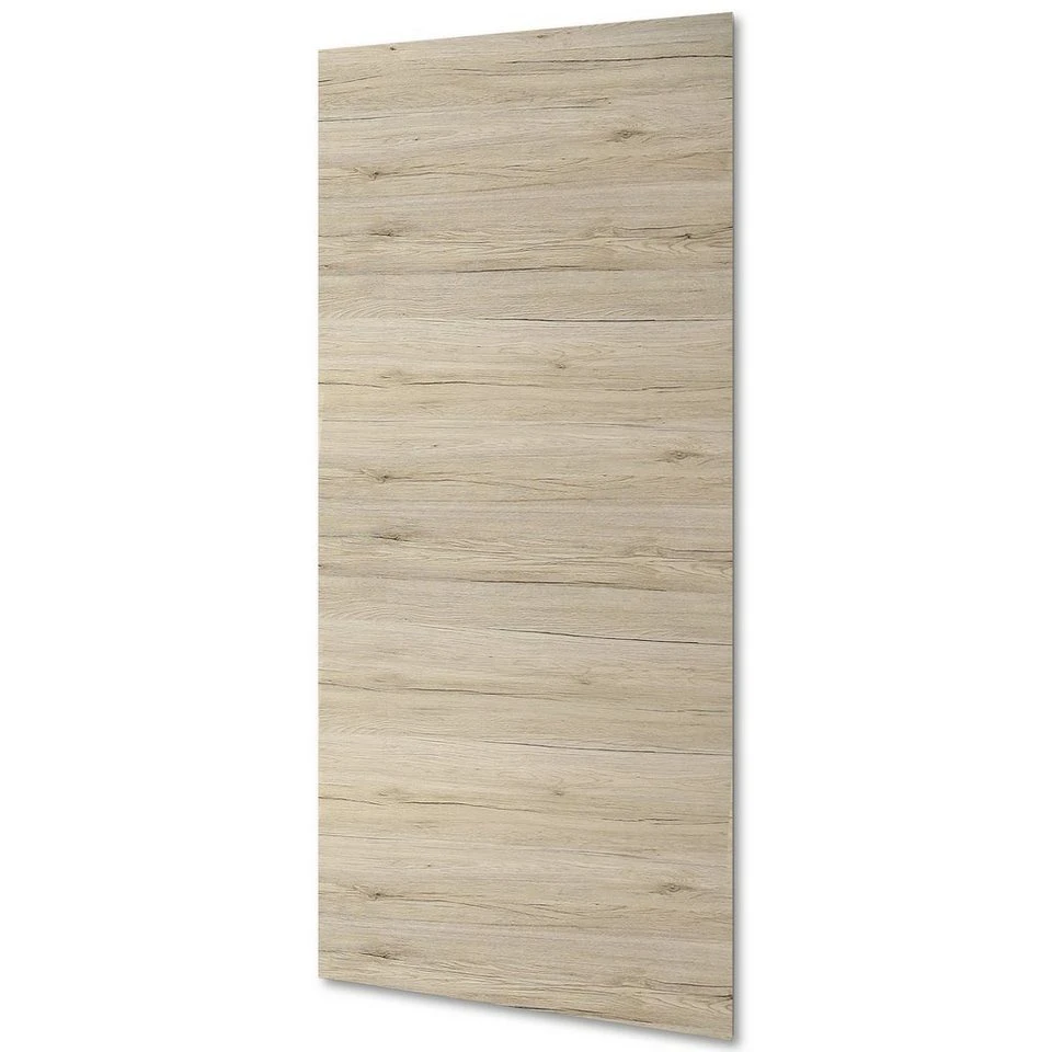 inova wohnen Zimmertür Holzschiebetür Türblatt Eiche San Remo 88 x 203,5 cm melaminbeschichtet
