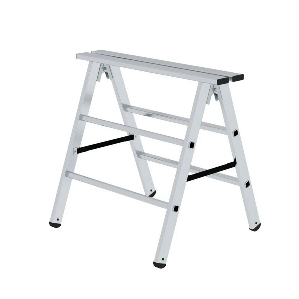 Munk Vielzweckleiter Arbeitsbock 30401 klappbar Aluminium 150 kg