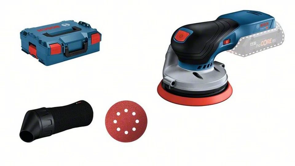 Bosch Professional Akku-Exzenterschleifer GEX 18V-125 bürstenlos 125 mm Klettverschluss