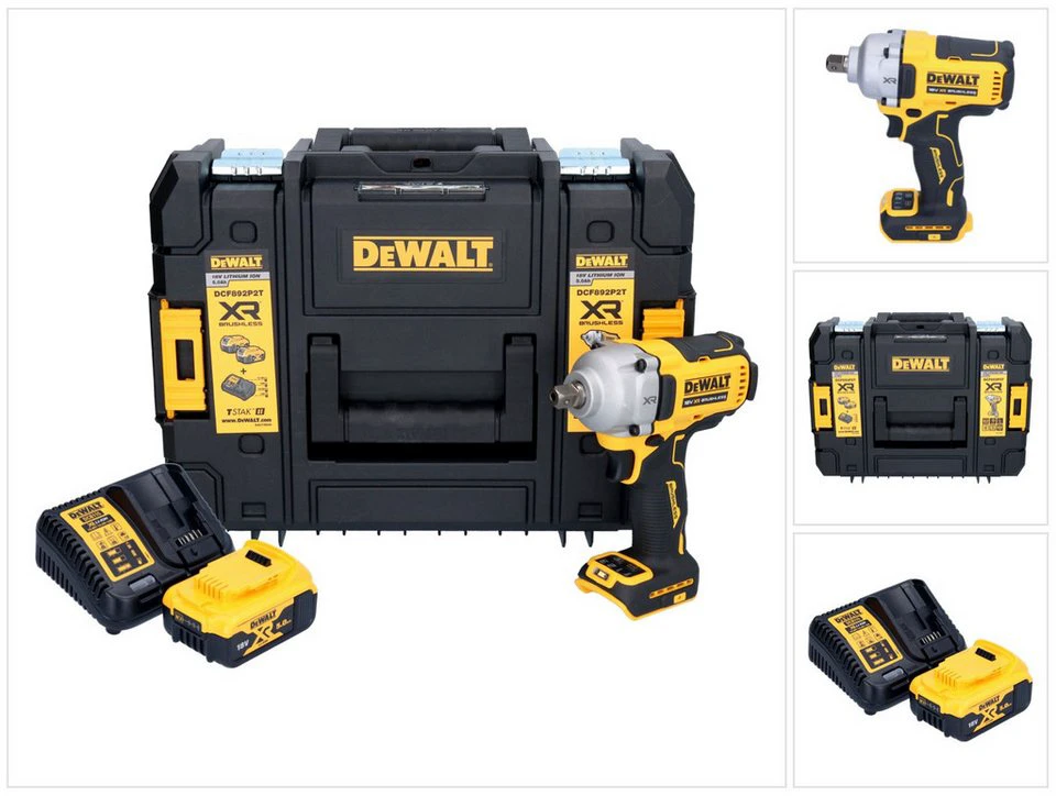 DeWalt Akku-Schlagschrauber DCF 892 18 V 813 Nm 1/2" Brushless 1x Akku