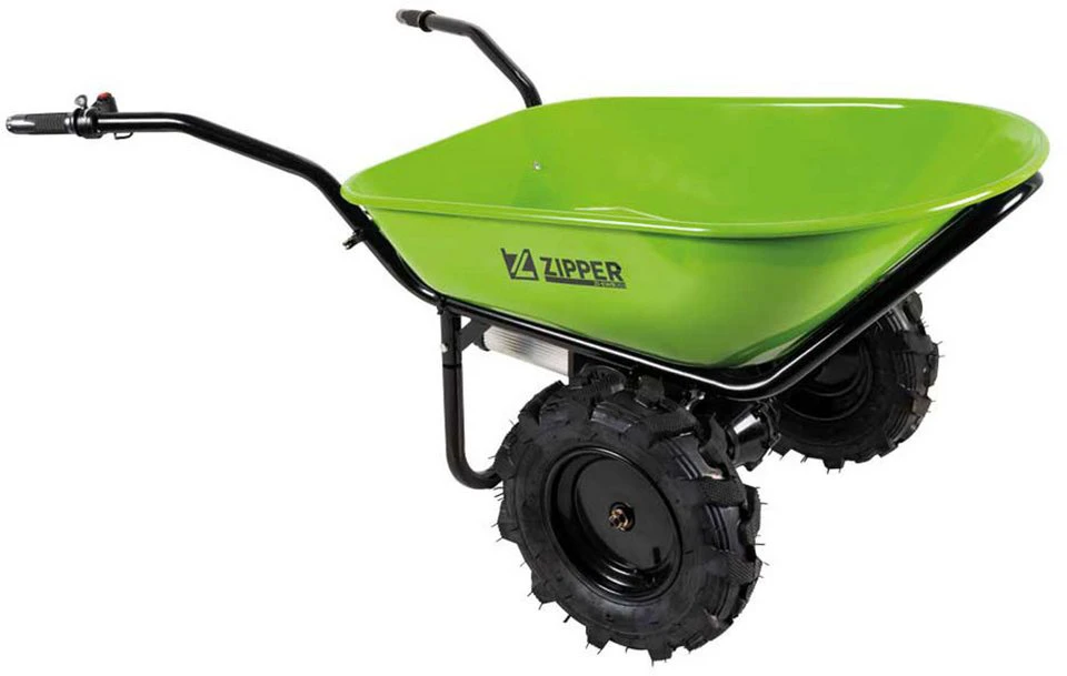 ZIPPER Motorschubkarre ZI-EWB260 elektrisch mit Li-Ionen-Akku ONE-FOR-ALL Serie