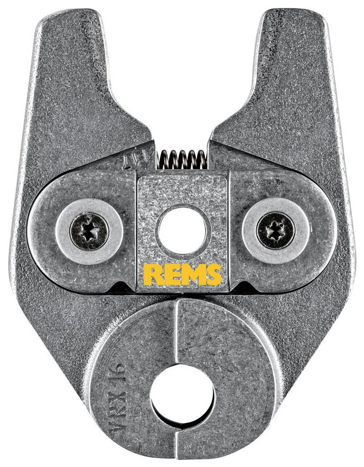Rems Presszange Mini mit 2 schwenkbaren Monoblock-Pressbacken