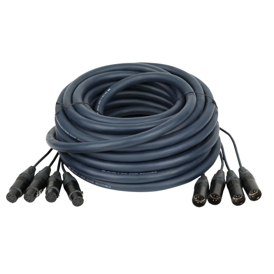 DAP Neutrik DMX Snake 4-way 5-pin XLR 4 Universes 20 m
