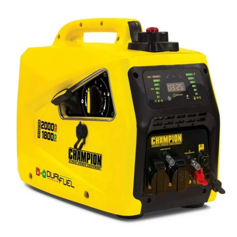 Champion Power Equipment DualFuel 2000 Stromgenerator 82001i-E-DF-EU Inverter