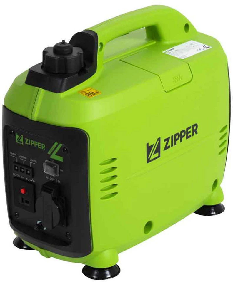 ZIPPER Stromerzeuger ZI-STE1000INV 1,4 kW kompakte Bauweise 12V DC 230 V AC