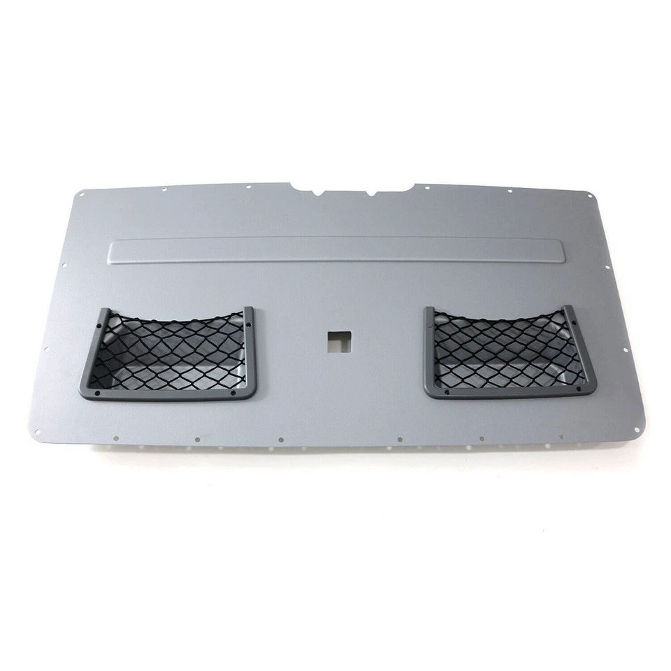OMAC Türseitenteil Heckklappenverkleidung Kofferraumabdeckung VW T5 2003-15 ABS Grau 64x8 cm 1-tlg.