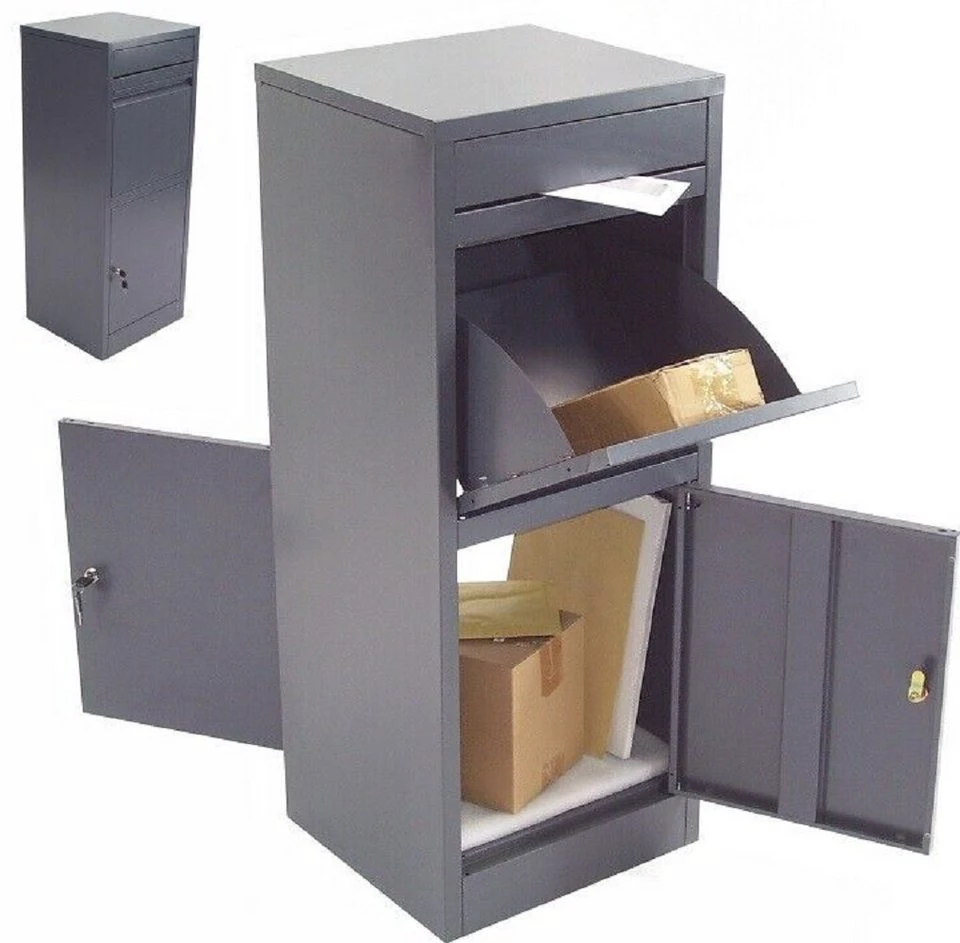 Apex Paketbox 57025 mit Briefschlitz 2 Türen 4 Schlüssel