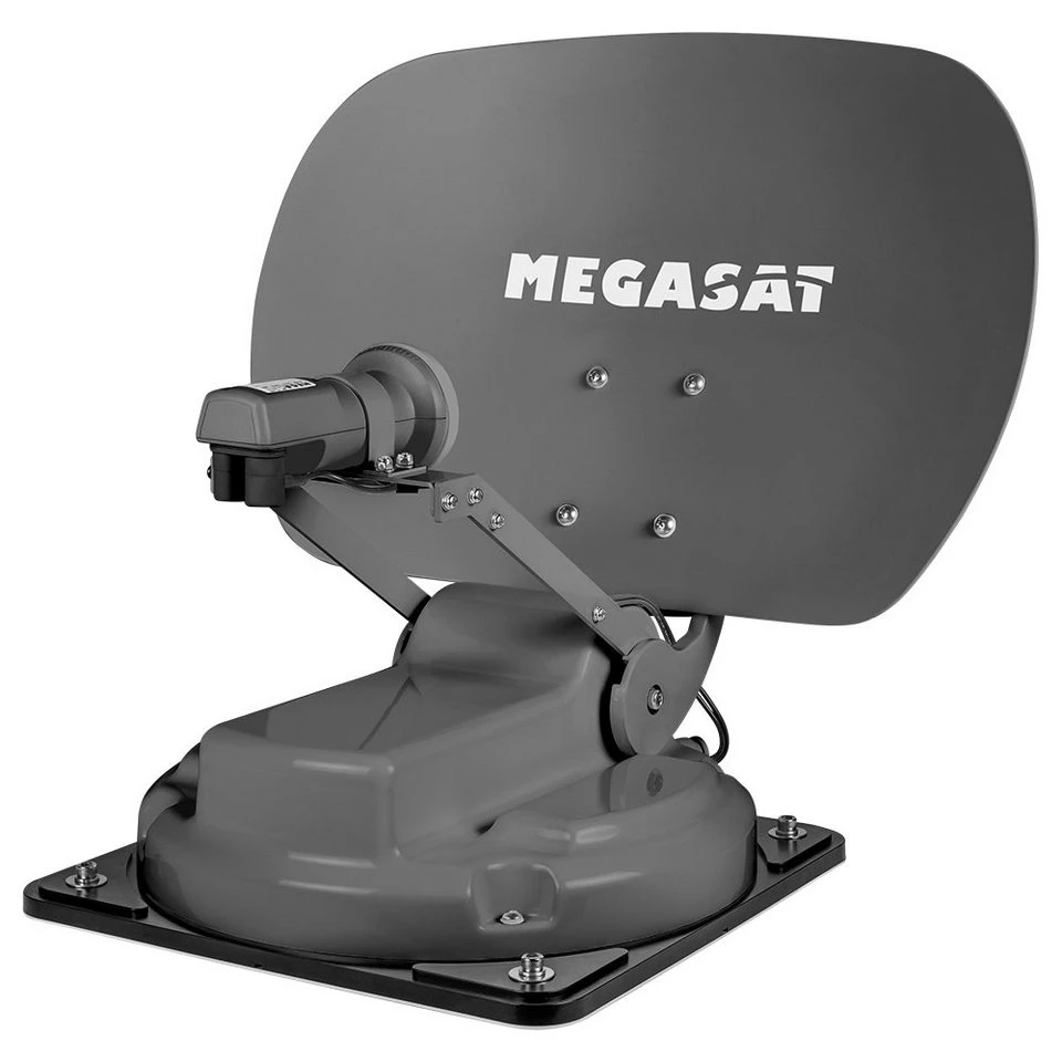 Megasat Caravanman Kompakt 3 Graphit vollautomatische Sat-Antenne Camping Sat-Anlage