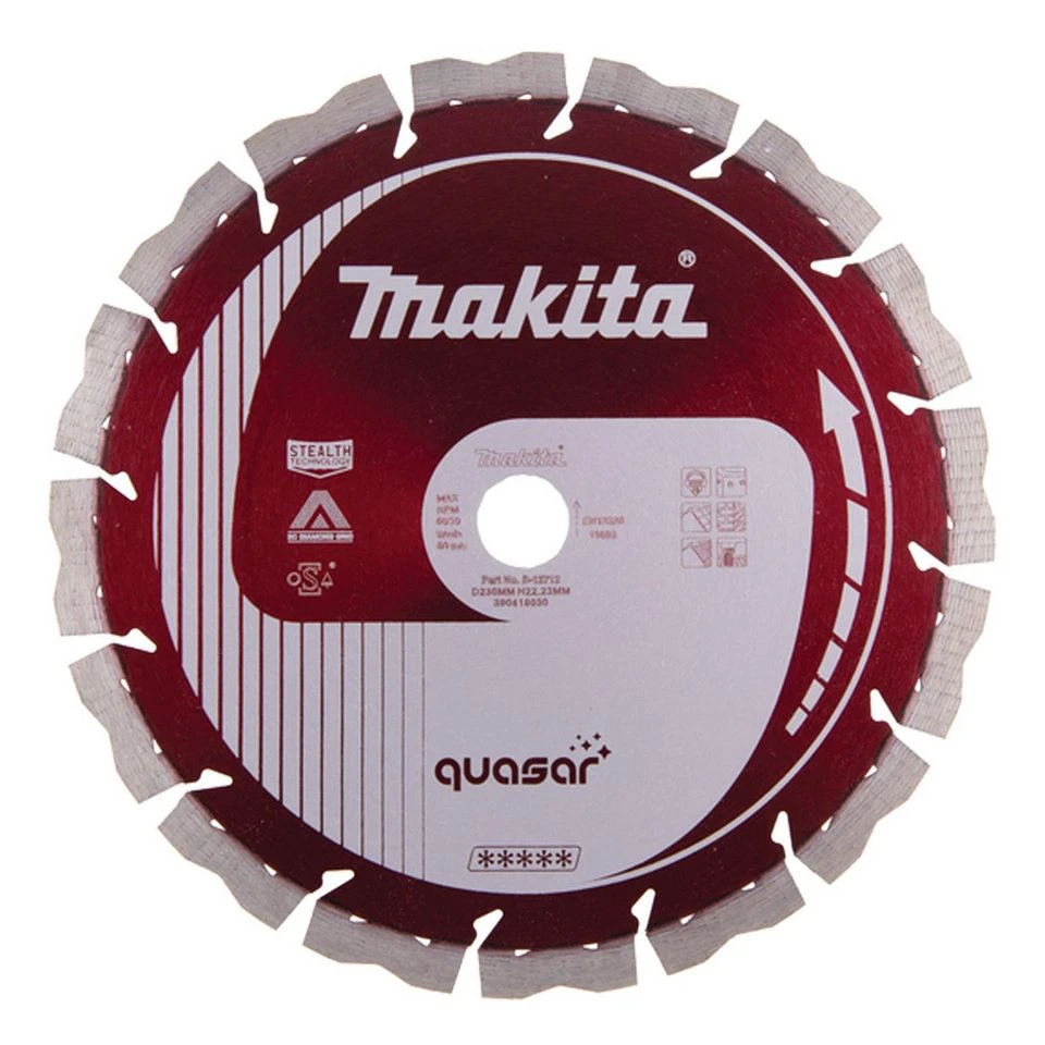 Makita Diamanttrennscheibe 230x22,23 QUASAR B-12712