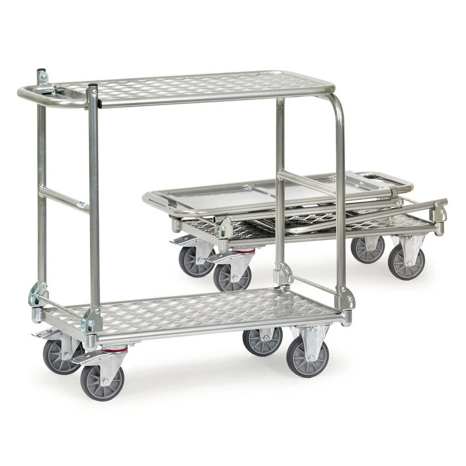FETRA Transportwagen Alu-Klapptischwagen 1180 200 kg 720 x 450 mm Aluminium
