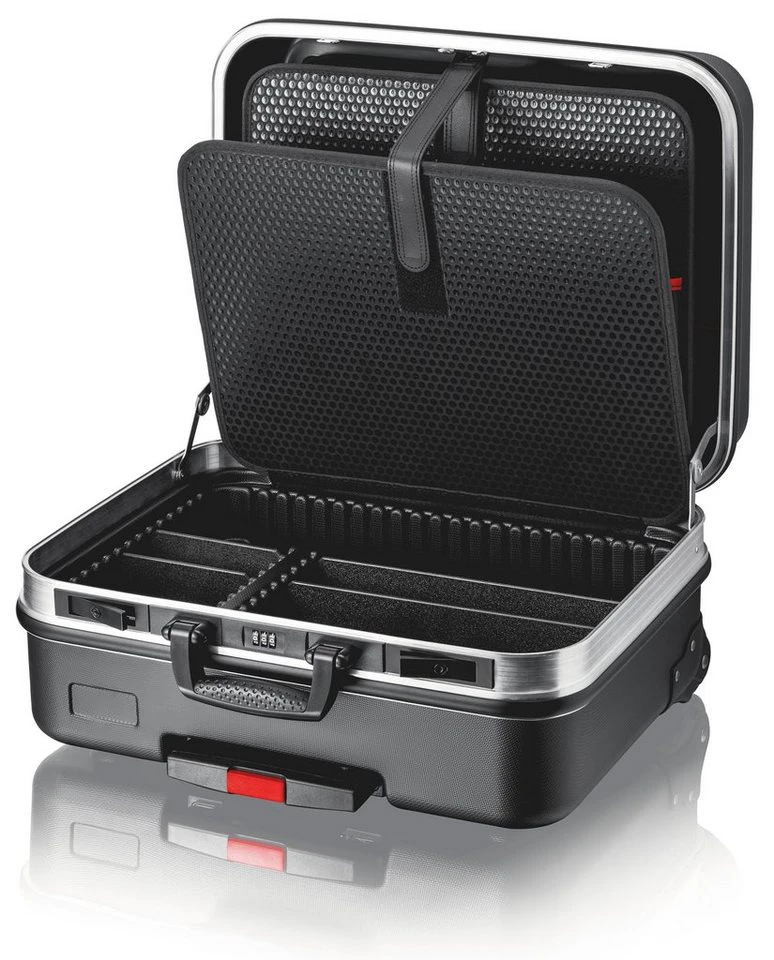Knipex Werkzeugkoffer 00 21 06 LE BIG Basic Move leer ABS schwarz 33 Liter