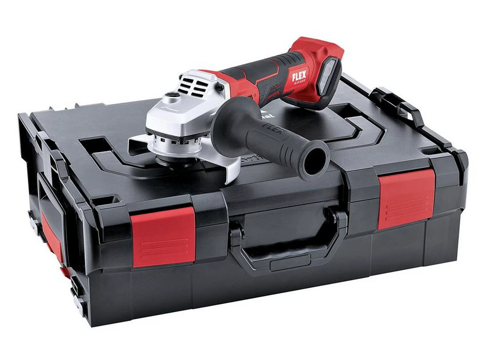Flex Akku-Winkelschleifer LB 125 18.0-EC 18 V ohne Akku Ladegerät L-BOXX