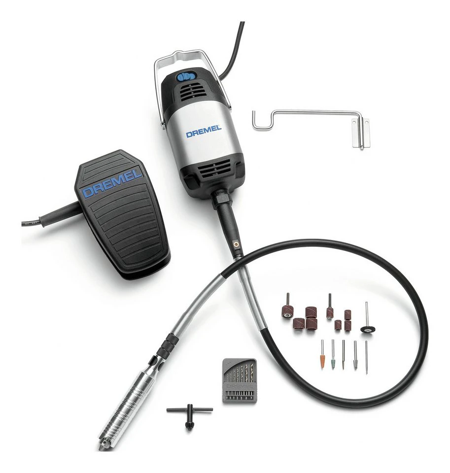 DREMEL Fortiflex 9100-21 Multitool 300 W mit biegsamer Welle und 21 Zubehören