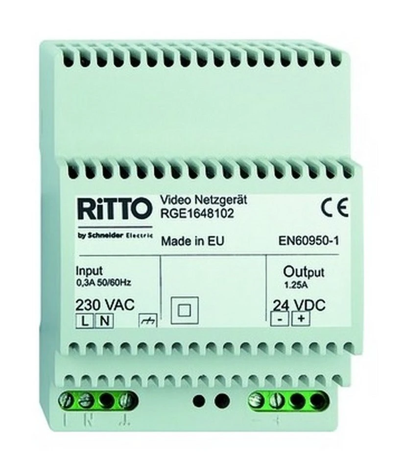 RITTO Steuergerät Video 24V AC systemunabhängig REG IP20 1Tln