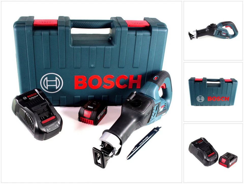 Bosch Professional GSA 18V-32 Akku-Reciprosäge 18V Brushless mit Handwerkerkoffer