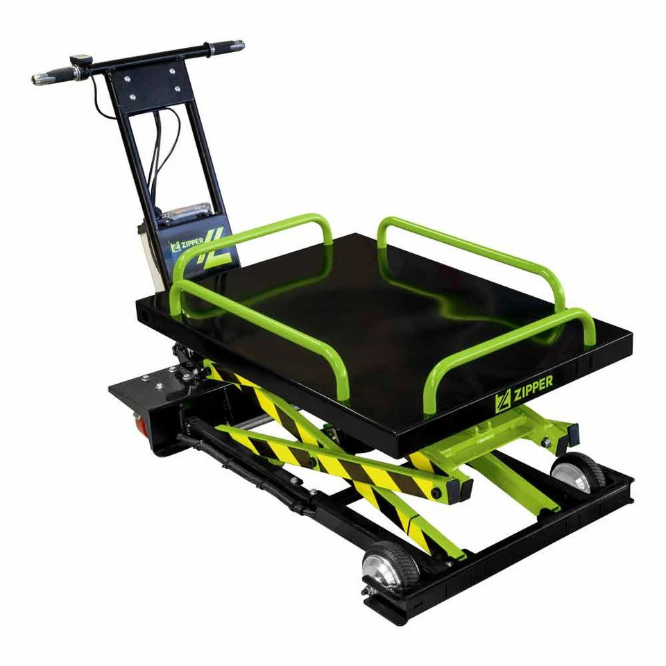 ZIPPER Scherenhubtischwagen ZI-SHW300 batteriebetrieben Tischgröße 1000 x 600 mm