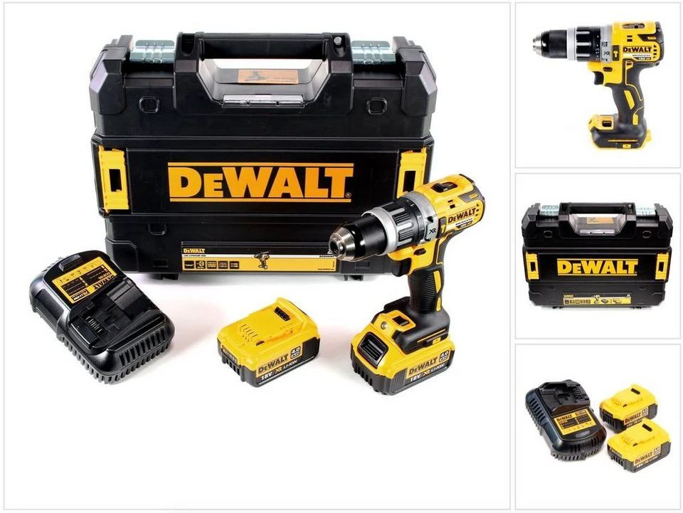 DeWalt Schlagbohrschrauber DCD 796 M2 Brushless 18V 70Nm 2x Akku 4,0 Ah