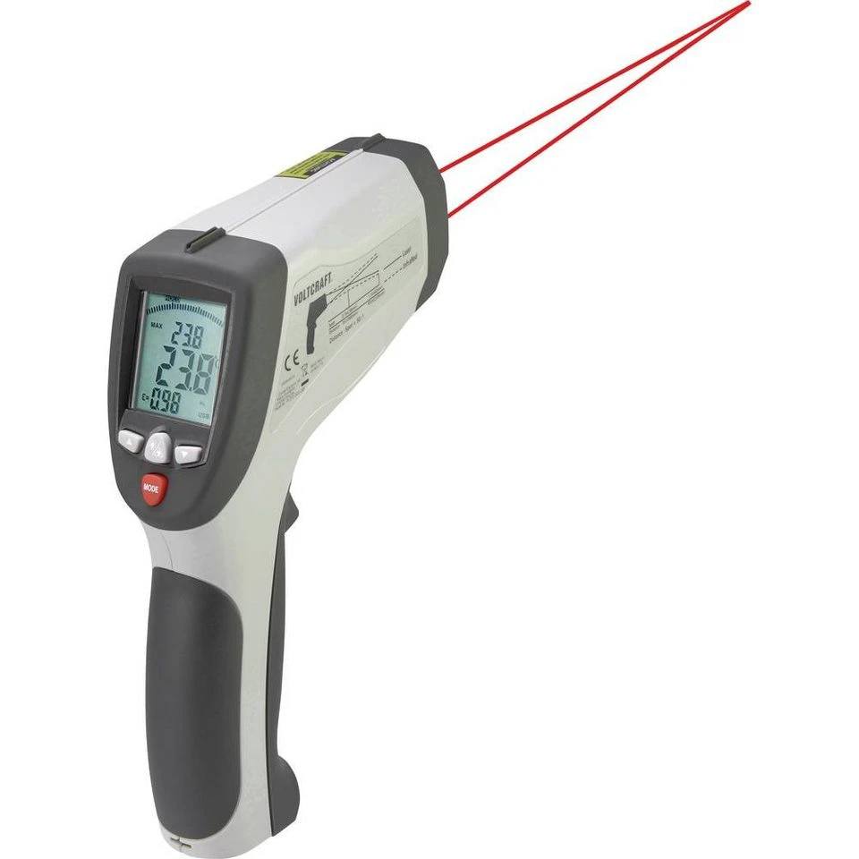 VOLTCRAFT Infrarot-Thermometer IR 2201-50D USB 1599565 Pyrometer