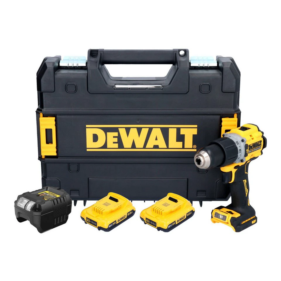 DeWalt DCD 805 Akku-Schlagbohrschrauber 18 V 90 Nm 2x 2 Ah Ladegerät TSTAK
