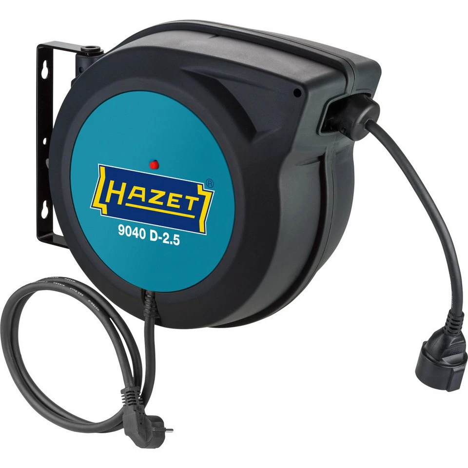 HAZET Leitungsaufroller 9040 D-2.5 automatisch 20 + 1,5 Meter