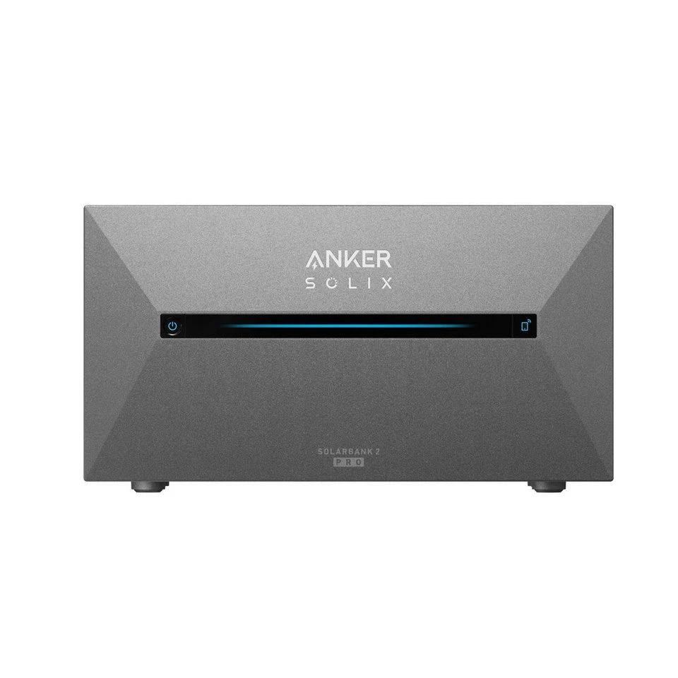 Anker SOLIX Solarbank 2 E1600 Pro mit 1x BP1600 Zusatzakku LiFePO4 6000 Ladezyklen