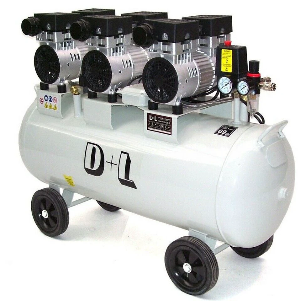 Apex Flüster-Druckluftkompressor 405/8/100W 100 L 2250 W ölfrei