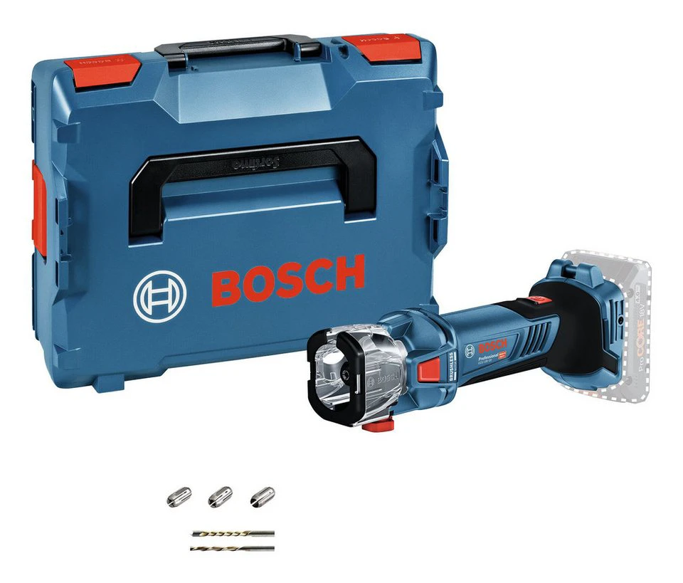 BOSCH Akku-Multifunktionswerkzeug GCU 18V-30 Rotationswerkzeug Ohne Akku L-BOXX 136