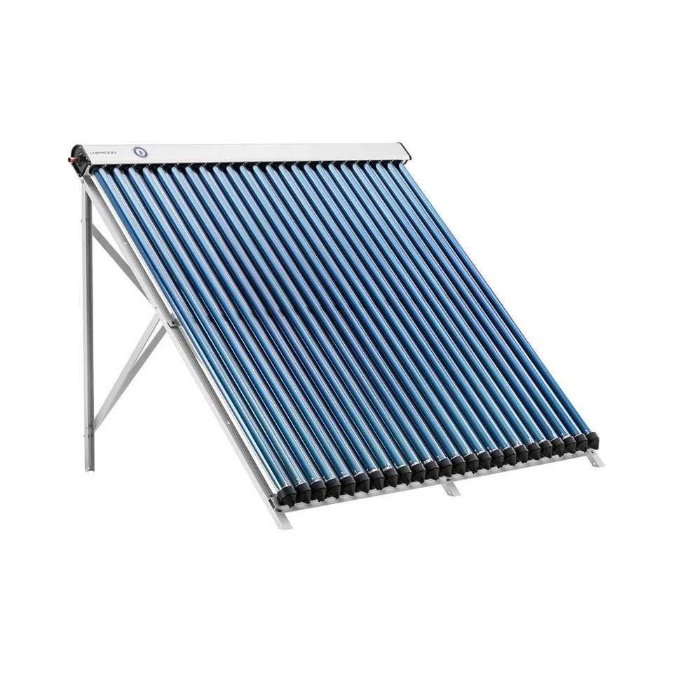 Uniprodo Röhrenkollektor Vakuumröhren 24 Röhren 1,92 m² 200–240 l