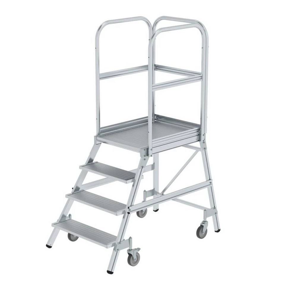 Munk Vielzweckleiter Podesttreppe 50104 einseitig 4 Stufen
