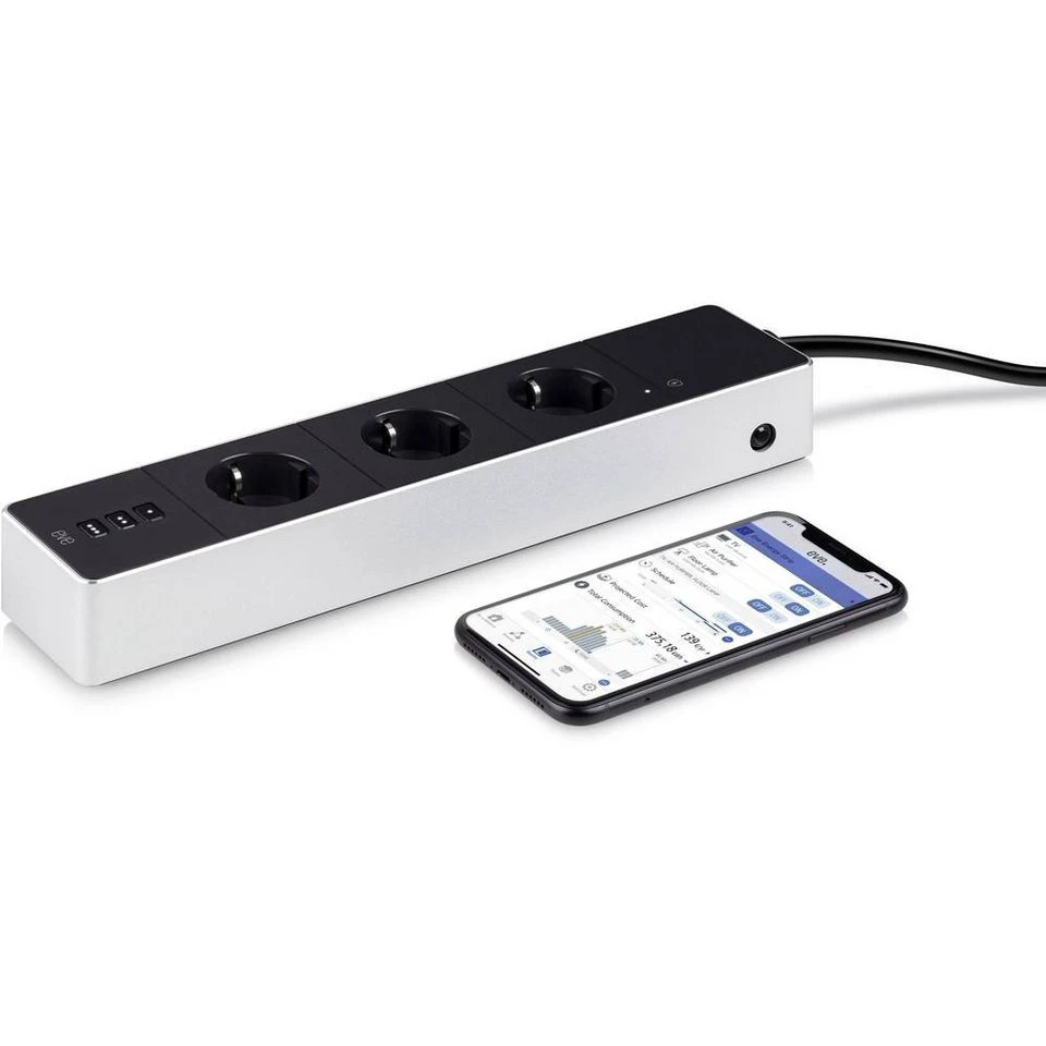 cemon Eve Energy Strip smarte Steckdosenleiste mit 3 Steckdosen