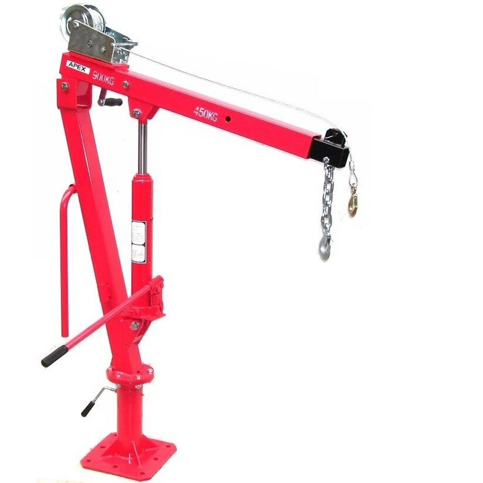 Apex Ladekran mit Seilwinde 900 kg Pickup Kran 06157 Werkstattkran