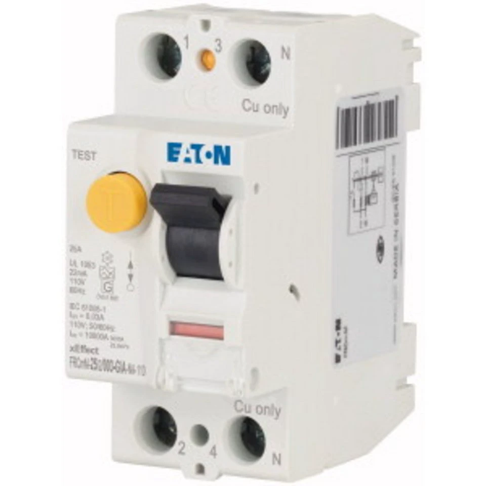 EATON FI-Schutzschalter Y7-167693 FRCMM-25/2/003-G/A-NA-110 2phasig G