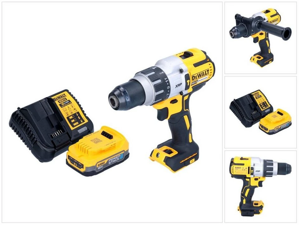 DeWalt Akku-Schlagbohrschrauber DCD 996 18 V 95 Nm Brushless mit 1x Akku