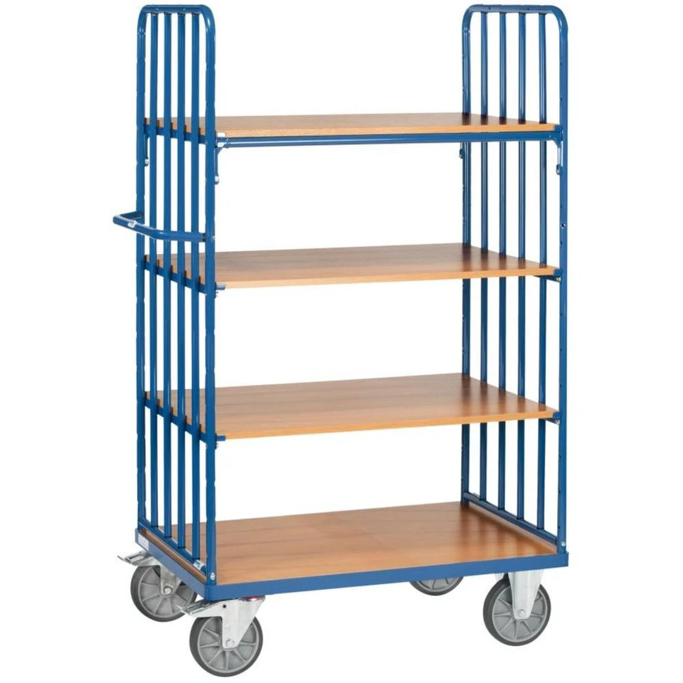 FETRA Etagenwagen 3 Böden 1000 x 600 mm RAL 5007
