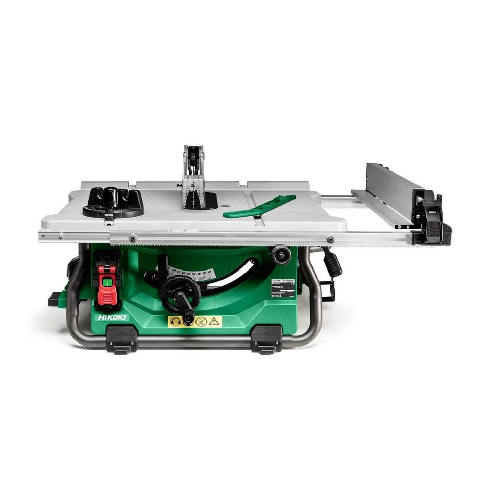 HiKOKI Akku-Tischkreissäge C3610DRJ 36 Volt mit Tischverlängerung