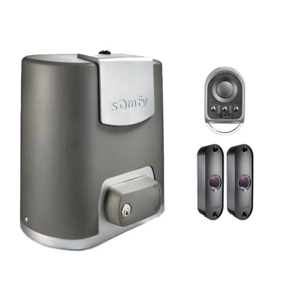 ROHTENBACH Somfy Elixo 500 3S iO EE Pack Schiebetor-Antrieb 500 kg io-homecontrol