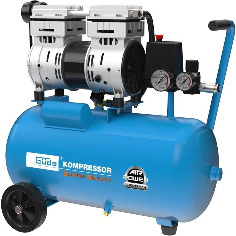 Güde Kompressor Airpower 150/8/24 Silent 24L 8bar 230V ölfrei