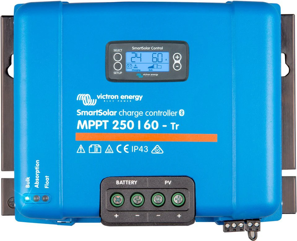 Victron Energy Solar Charge Controller MPPT SmartSolar 250/60-Tr Bluetooth VE.Direct