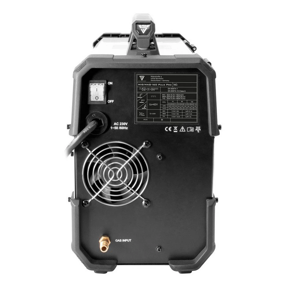 STAHLWERK MIG/MAG-160 Puls Pro Schutzgasschweißgerät IGBT 20-160 A
