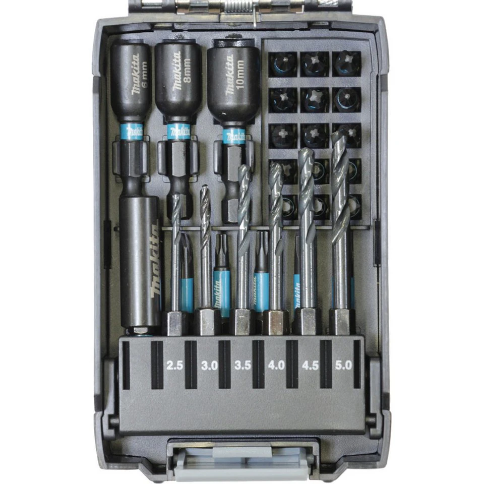 Makita Bohrer- & Bit-Satz Impact Black E-22866 31-teilig für Schlagschrauber