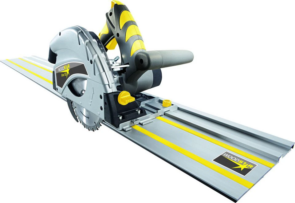 Woodster Tauchsägen-Set Divar 55 3 in 1 mit Führungsschiene 1.200 W