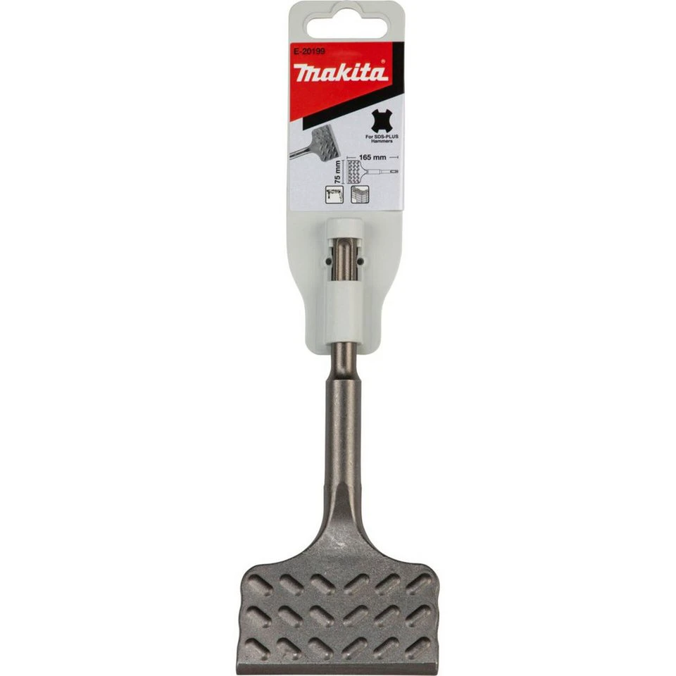 Makita Fliesenmeißel E-20199 SDS-PLUS 75 x 165 mm gekröpft für Beton