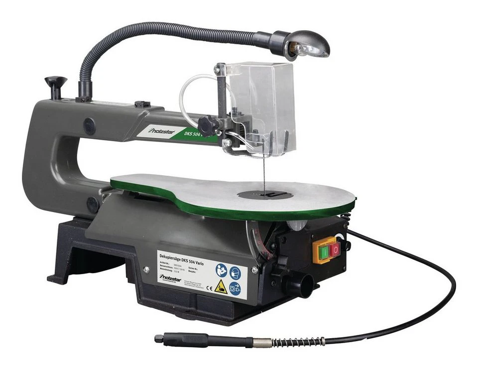 Holzstar Dekupiersäge DKS 504 Vario 230V stufenlose Hubzahlregulierung