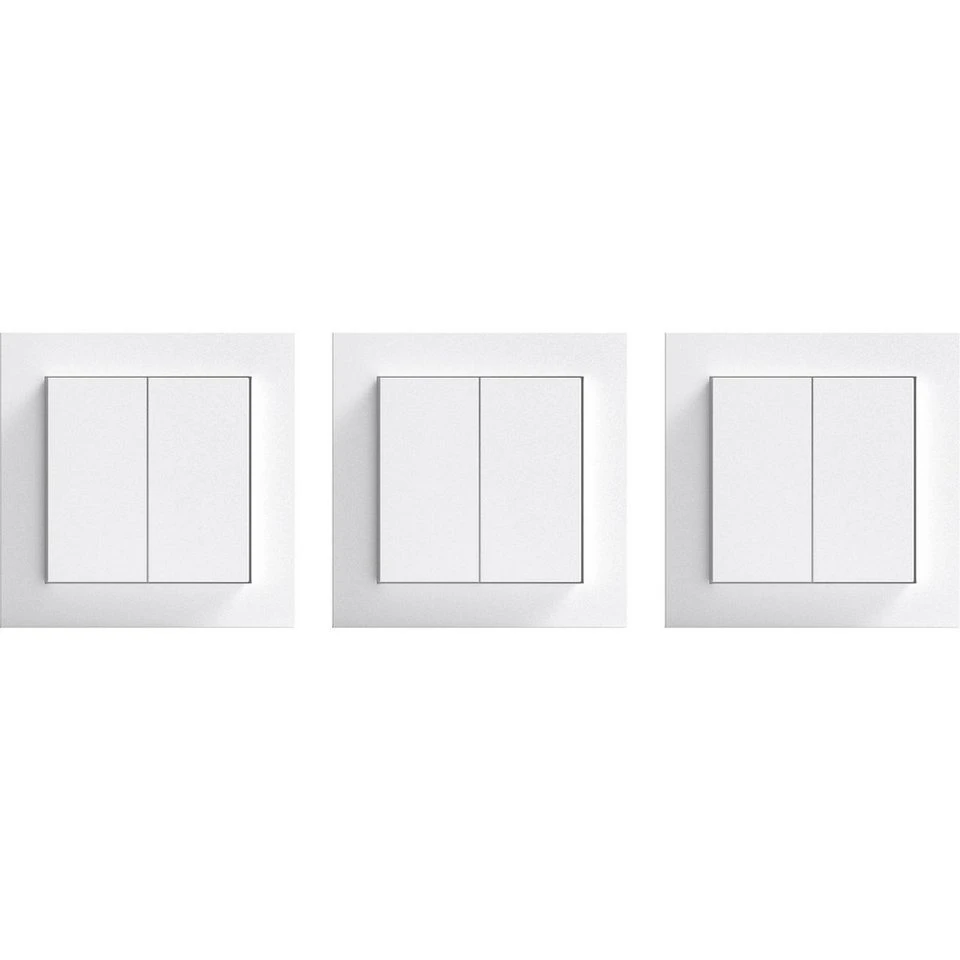 SENIC Friends of Hue Smart Switch Taster, kabellos batterielos, Philips Hue, Dreierpack