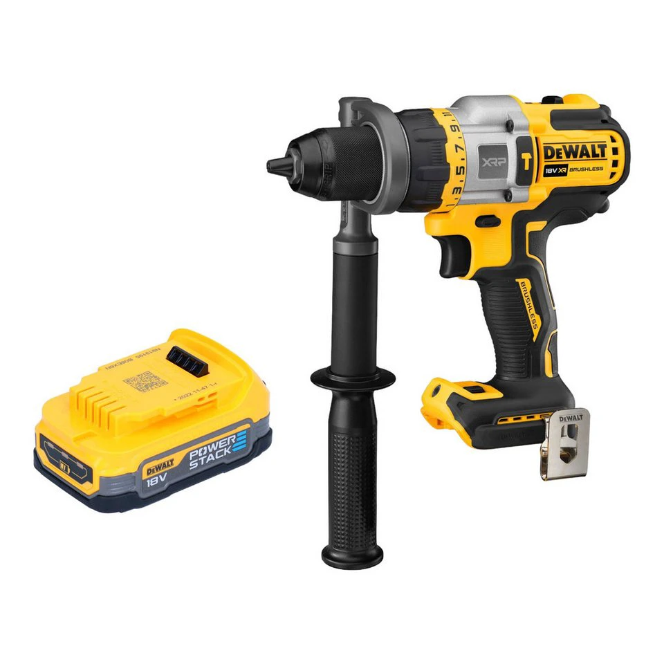 DeWalt Schlagbohrmaschine DCD 999 N 18 V 95 Nm Brushless Powerstack Akku 1,7 Ah