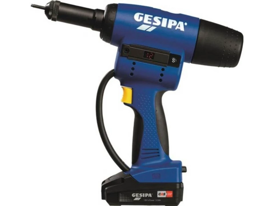 GESIPA Akkublindnietmutternsetzgerät FireBird® Pro 10-teilig 15000N L-Boxx