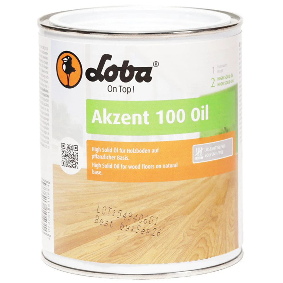 Loba Parkett Oil Akzent 100 Oil 2,5 l 1 St